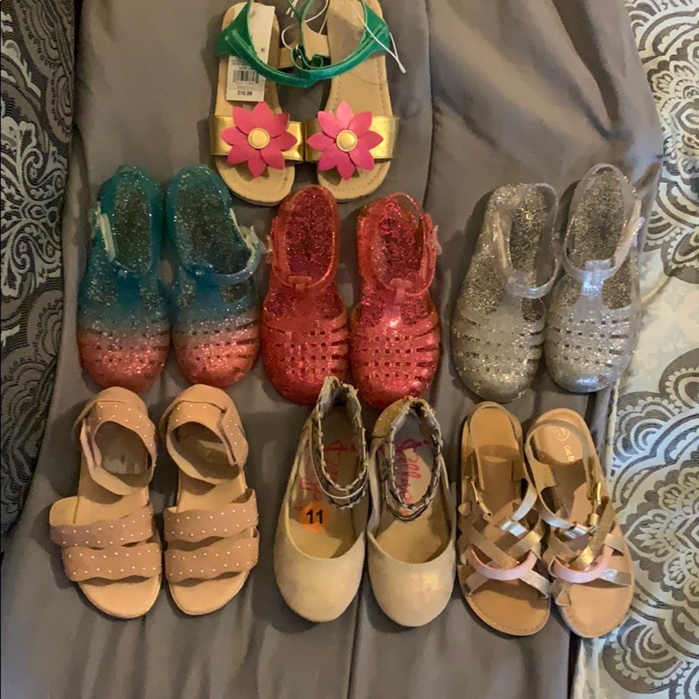 Bundle Deal Toddler size 11 sandals.